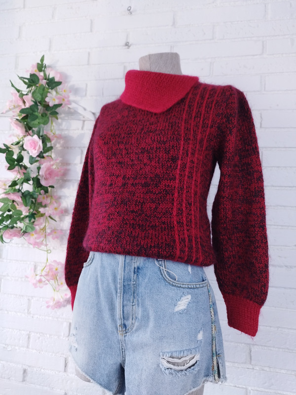 [V-JER-002] Jersey  Vintage Punto 80s Jaspeado